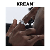 Kream ice ring full diamond ring - COPPING THREADS - KREAM